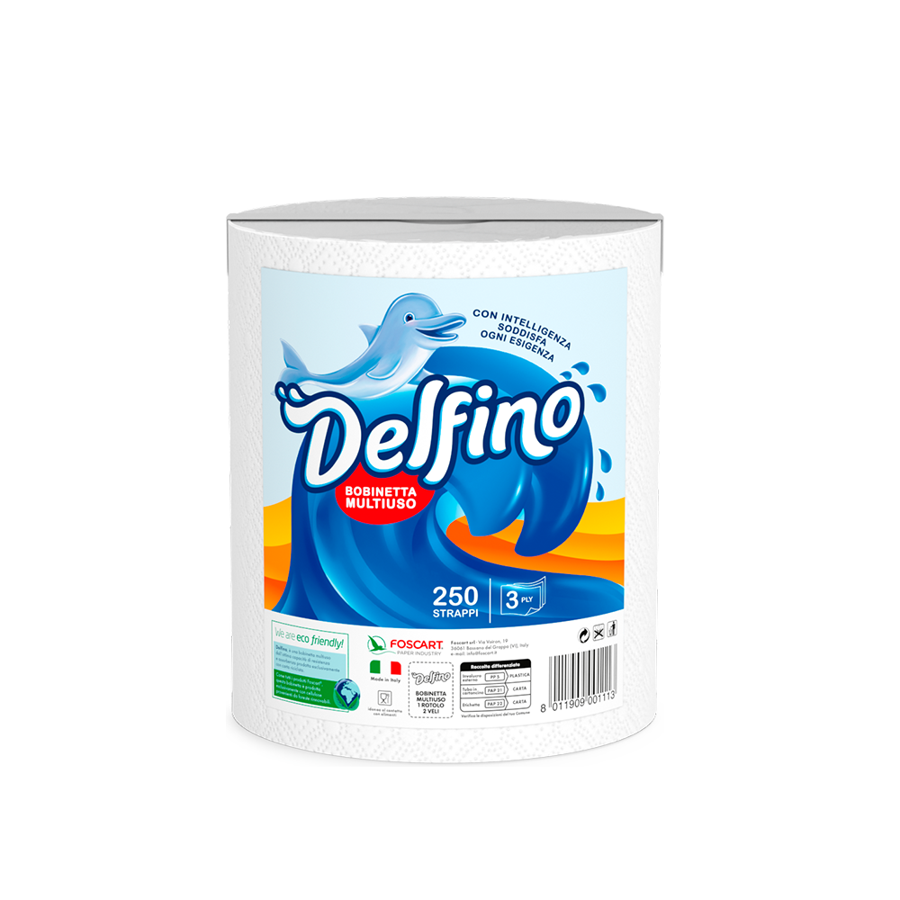 Delfino – bobinetta monorotolo