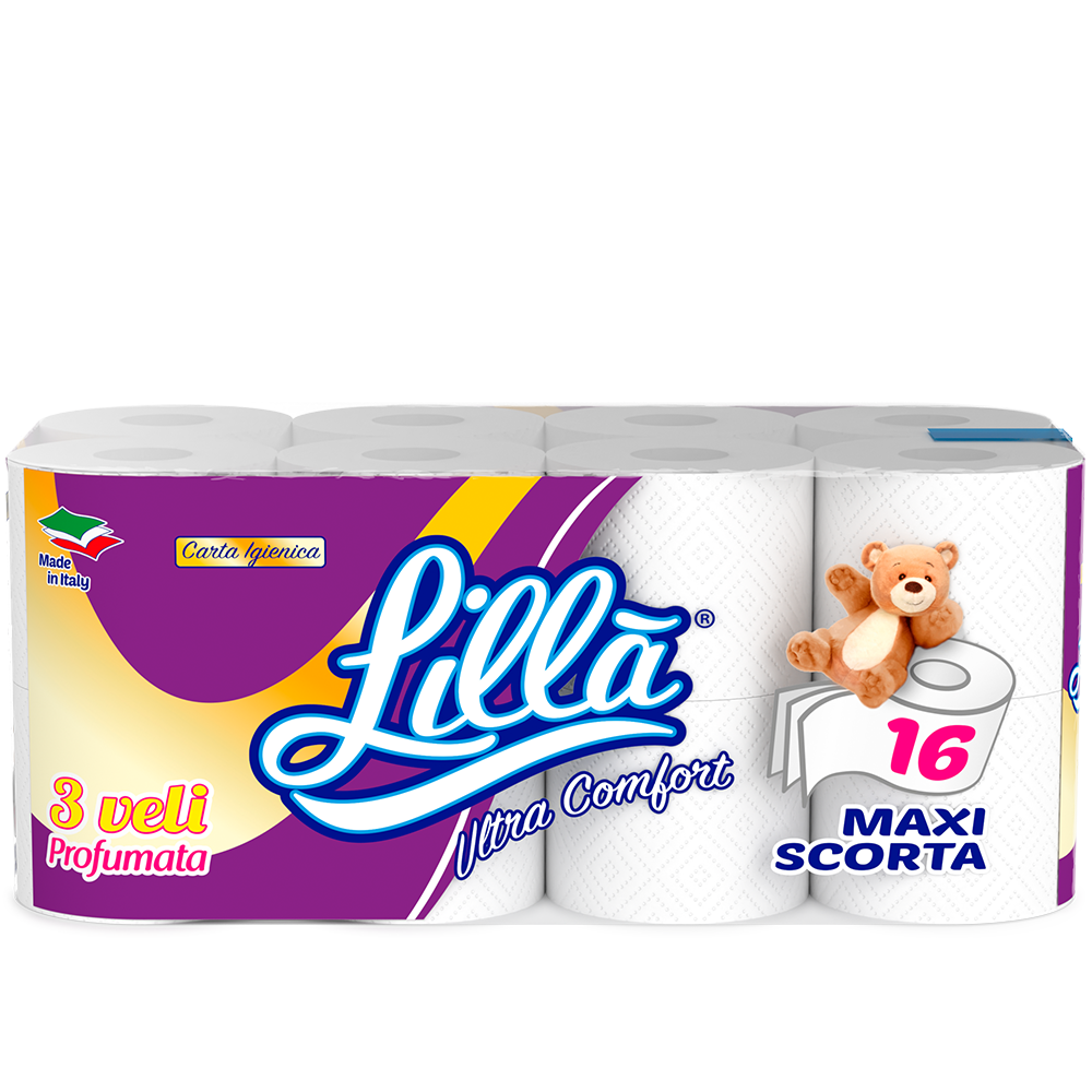 Lillà Ultra Comfort – 16 rotoli